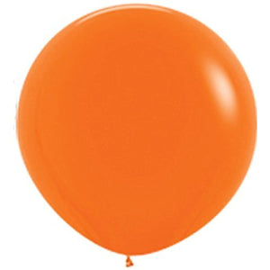 36 Inch Giant Round Orange Latex Balloons (Premium Helium Quality) Pkg/10 by TUFTEX
