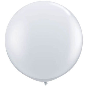 36 Inch Giant Round Crystal Clear Latex Balloons by TUFTEX (Premium Helium Quality) Pkg/3