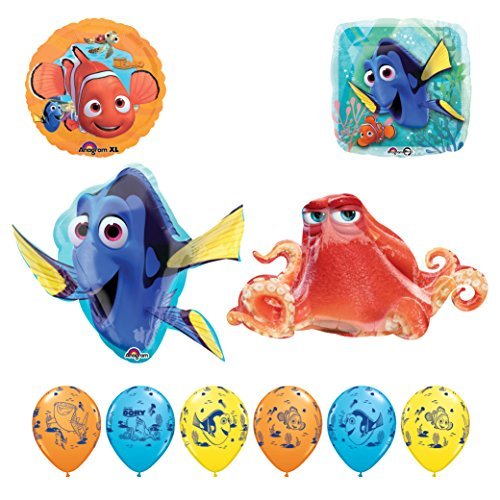 Finding Dory and Hank Birthday Party Balloon supplies decorations