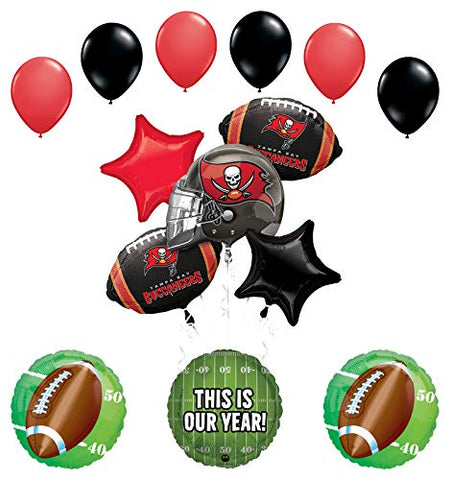 Tampa Bay Buccaneers Jumbo Balloon Football Jersey Foil 