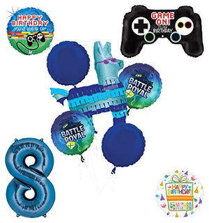 Mayflower Products Battle Royal 8th Birthday Party Supplies Balloons Bouquet Decorations