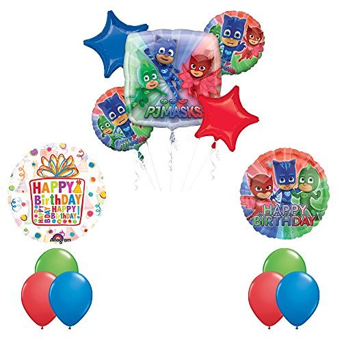 The Ultimate PJ MASKS Birthday Party Supplies and Balloon decorations
