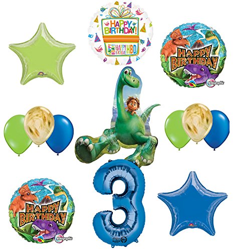 Arlo and Spot The Good Dinosaur 3rd Birthday Party Supplies and Balloon Decorations