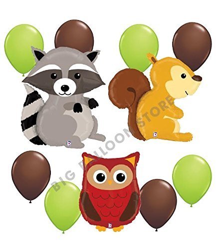 Woodland Critters 11pc Party Decoration Kit by Betallic