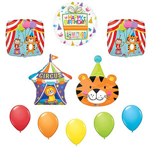 Circus Tiger Birthday Party Supplies Decoration Balloon Kit