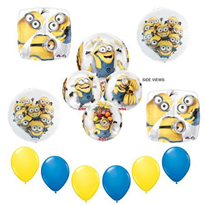 New! Despicable Me Minions Party Supplies ORBZ balloon Decoration kit