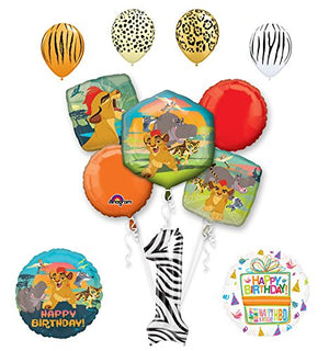 Lion Guard Party Supplies 1st Birthday Balloon Bouquet Decorations