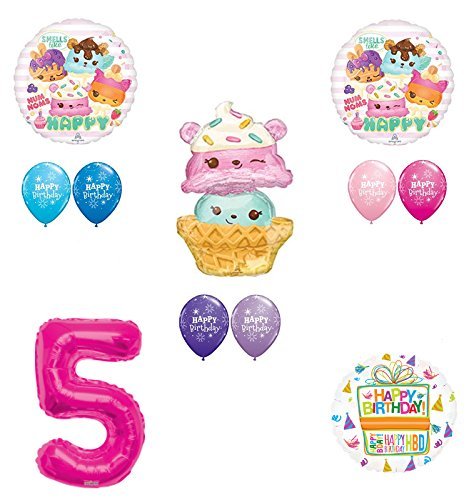 Num Noms 5th Birthday Party Supplies and Balloon Decorations