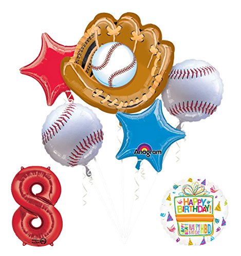 Baseball 8th Birthday Party Supplies