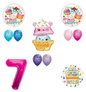 Num Noms 7th Birthday Party Supplies and Balloon Decorations