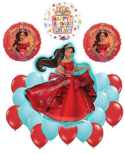 Elena Of Avalor 21 pc Happy Birthday Party Balloon Supplies Decoration Kit