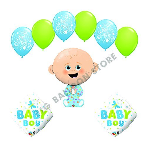 It's a Boy Yep I'm a Boy baby shower supplies decoration balloon kit