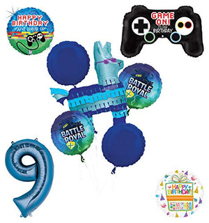 Mayflower Products Battle Royal 9th Birthday Party Supplies Balloons Bouquet Decorations