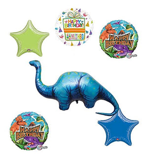 Dinosaur Birthday Party Supplies Apatosaurus Balloon Bouquet Decorations