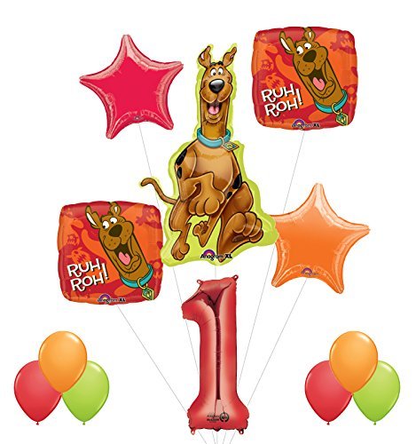 Scooby Doo 1st Birthday Party Supplies and Balloon Decorations