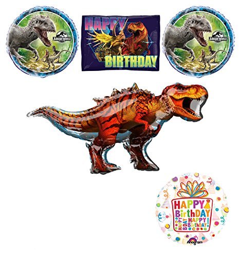 Jurassic World Dinosaur Birthday Party Supplies and Balloon Decorations