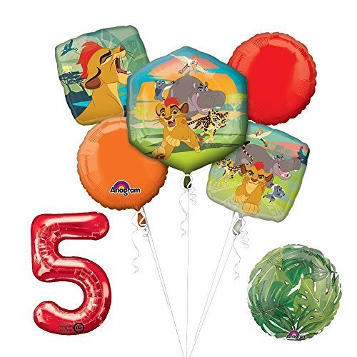 Lion Guard Lion King 5th Birthday Party Balloon Decoration supplies