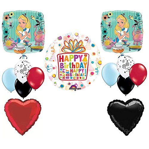 Alice In the Wonderland Birthday Tea Party Balloon Kit