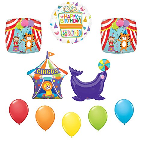 Circus Seal Birthday Party Supplies Decoration Balloon Kit