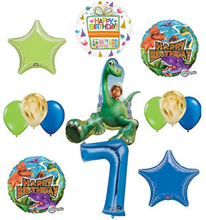 Arlo and Spot The Good Dinosaur 7th Birthday Party Supplies and Balloon Decorations