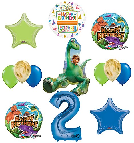 Arlo and Spot The Good Dinosaur 2nd Birthday Party Supplies and Balloon Decorations