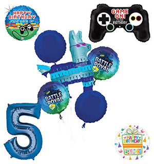 Mayflower Products Battle Royal 5th Birthday Party Supplies Balloons Bouquet Decorations