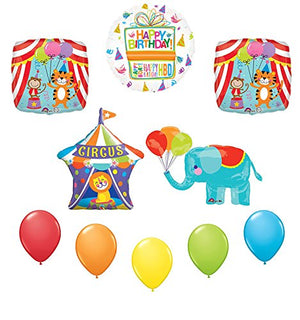 Circus Elephant Birthday Party Supplies Decoration Balloon Kit