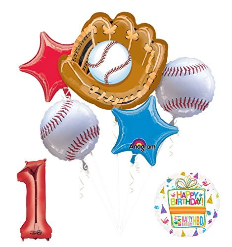 Baseball 1st Birthday Party Supplies