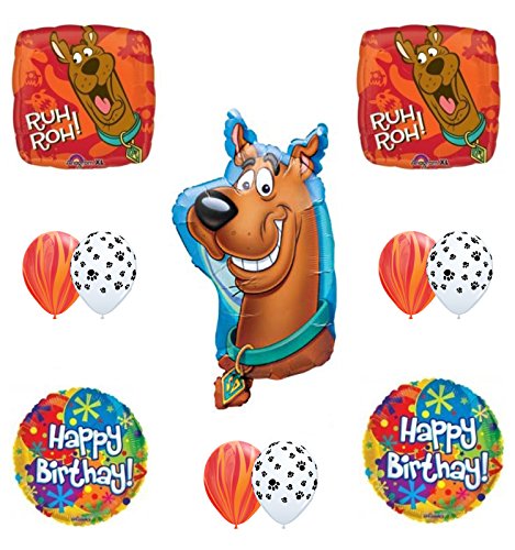 Scooby Doo Birthday Party Supplies Balloon Bouquet Decorations