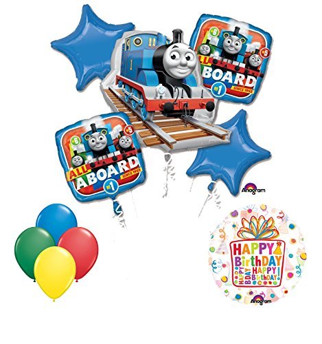 The Ultimate Thomas the Train Engine Birthday Party Supplies and Balloon Decorations