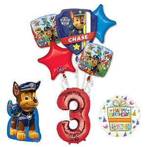 The Ultimate Paw Patrol 3rd Birthday Party Supplies and Balloon Decorations