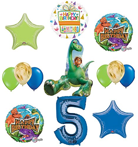 Arlo and Spot The Good Dinosaur 5th Birthday Party Supplies and Balloon Decorations
