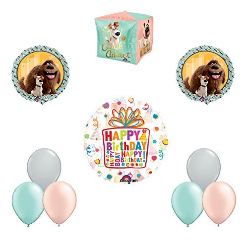The Secret Life of Pets 10pc Birthday Party Balloon Decorations
