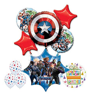 Mayflower Products The Ultimate Avengers Endgame Birthday Party Supplies and Balloon Decorations