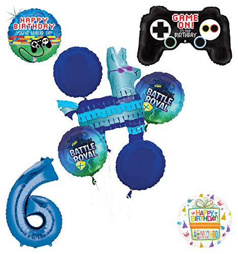 Mayflower Products Battle Royal 6th Birthday Party Supplies Balloons Bouquet Decorations