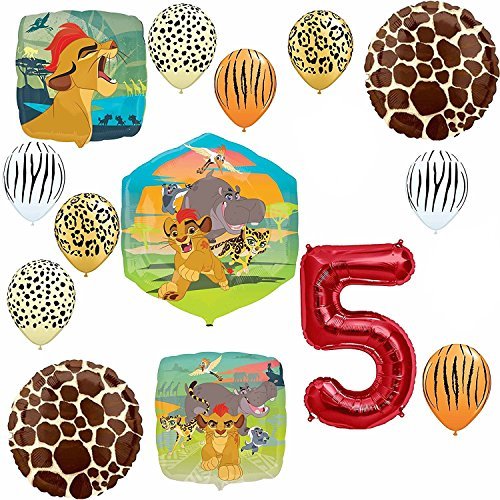 Lion Guard Safari 5th Birthday Party SuppliesBalloon Decoration Kit