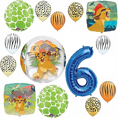 Lion Guard Safari 6th Birthday Party SuppliesBalloon Decoration Kit