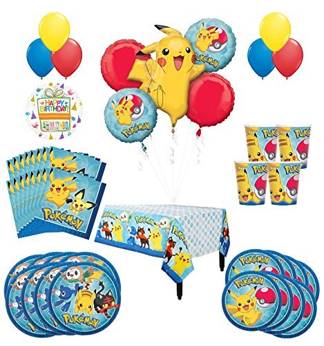 Ballon Happy Birthday Pokémon