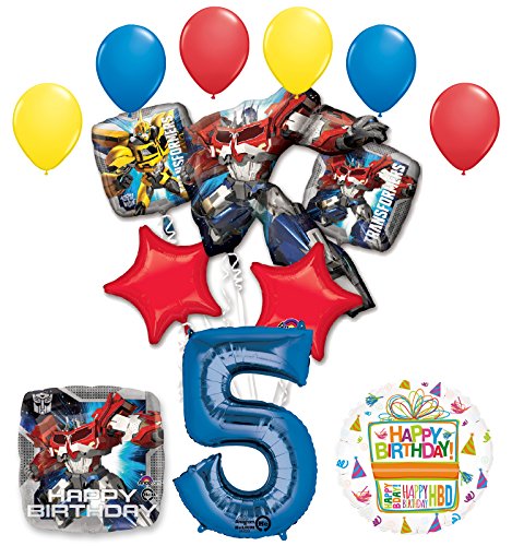 The Ultimate Transformers 5th Birthday Party Supplies and Balloon Decorations