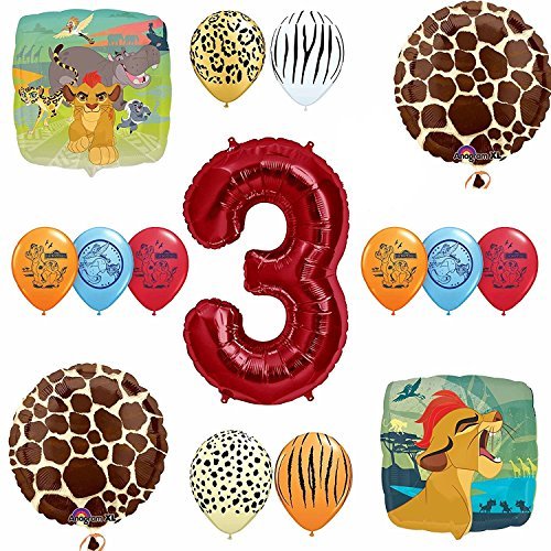 Lion Guard Safari 3rd Birthday Party SuppliesBalloon Decoration Kit