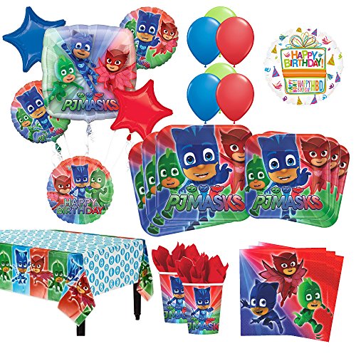 Pokemon Birthday Party Supplies and 8 Guest 53pc Balloon Decoration Kit