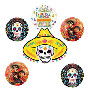 Coco Party Supplies Birthday Balloon Bouquet Decorations