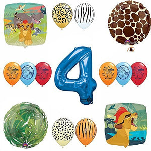 Lion Guard Safari 4th Birthday Party SuppliesBalloon Decoration Kit