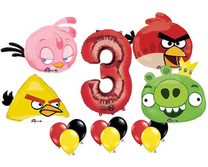 The Ultimate Angry Birds 3rd Birthday Party Supplies and Balloon Decorations
